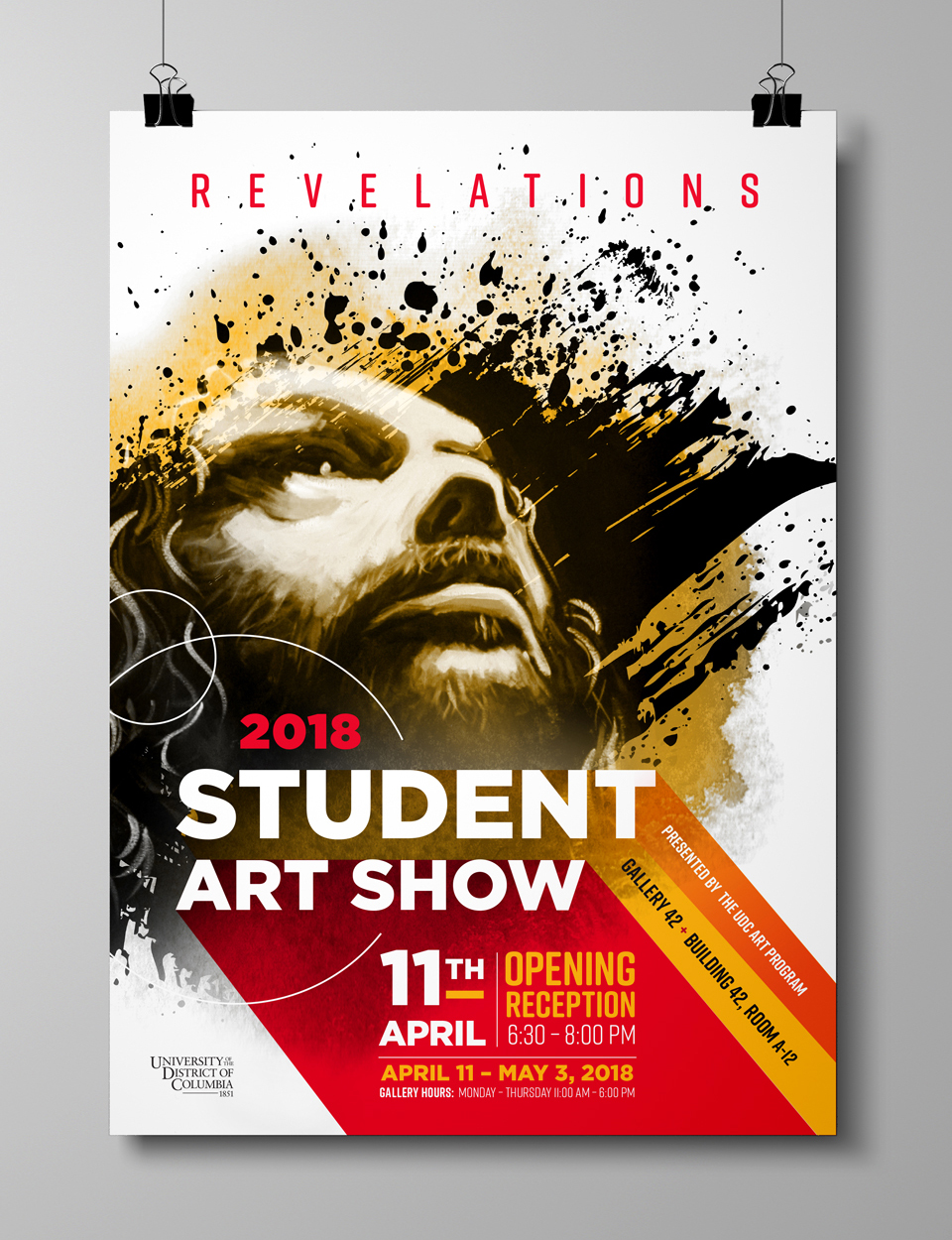 art show poster design